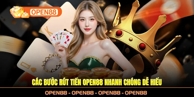 Các bước rút tiền OPEN88 nhanh chóng dễ hiểu