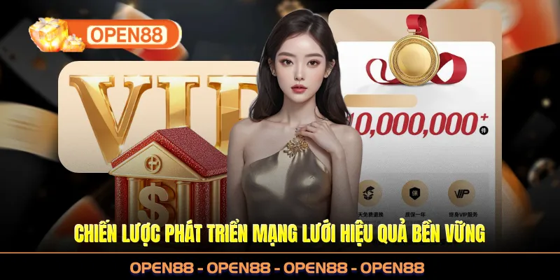 Chiến lược phát triển mạng lưới hiệu quả bền vững