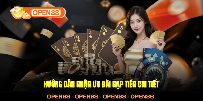 Hướng dẫn nhận ưu đãi nạp tiền chi tiết