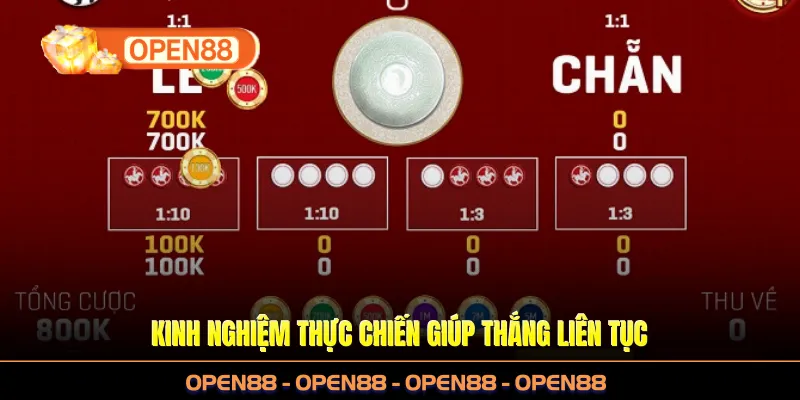 Kinh nghiệm thực chiến giúp thắng liên tục